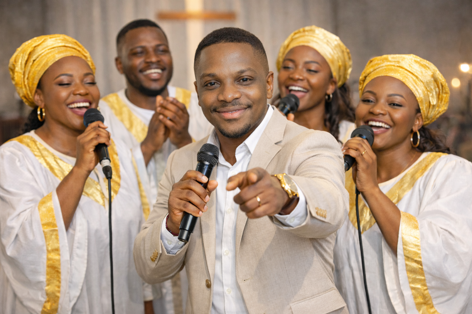 Silas Ibhadode and Choir